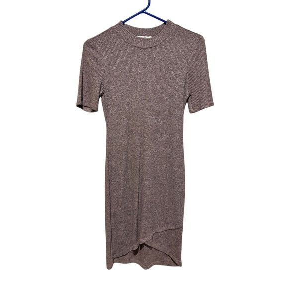 Heart & Hips Dresses & Skirts - heart & hips small Elegant Women's Knit Dress in Taupe